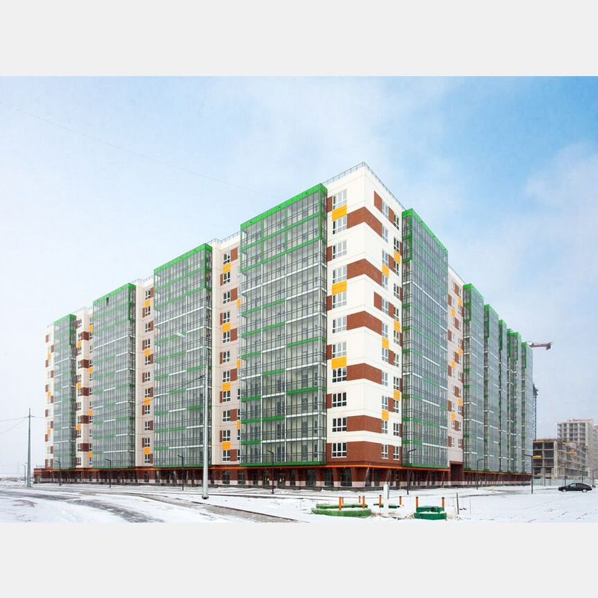 2-к. квартира, 58,1 м², 8/12 эт.