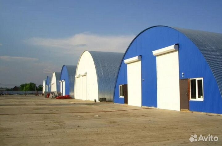 Строительство ангара гаража склада под ключ
