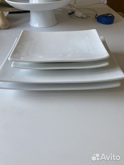 Сервировочные тарелки фарфор