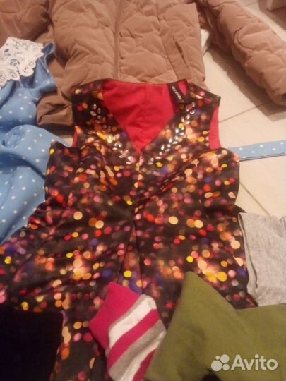 Детские вещи пакетом. 110-116