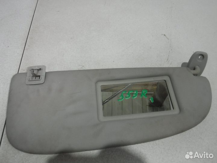 Козырек солнцезащитный Peugeot 206