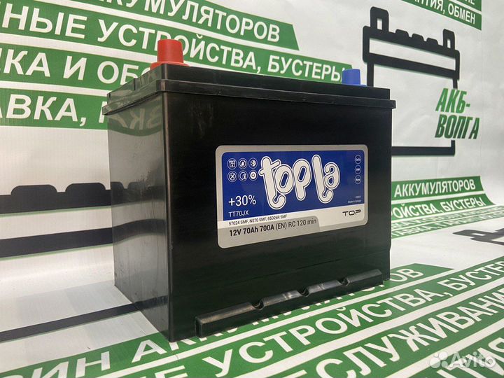 Аккумулятор Topla 70Ah 700A