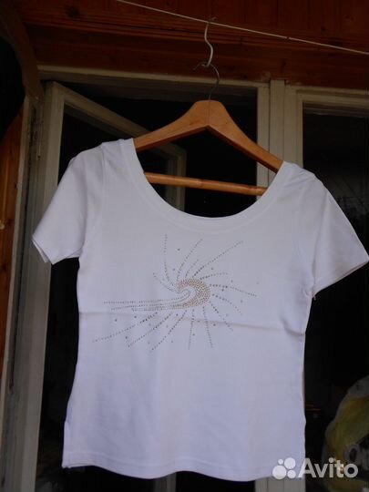Футболка хлопок, новые размер 44