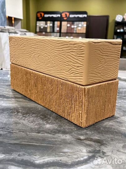 Лицевой кирпич солома гладкий Железногорский 1нф