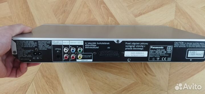 CD, DVD плеер Panasonic s 35