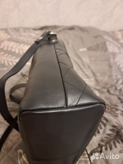 Кожаная сумка esse кросс-боди