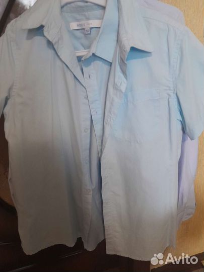 Рубашка школьная, р-р 152
