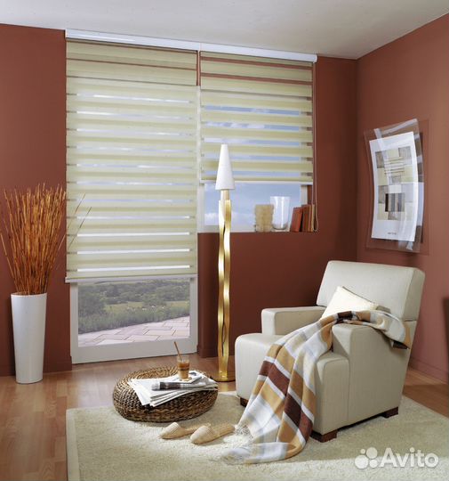 Рулонные шторы. Европейские ткани