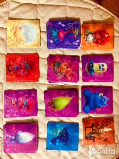 Тролли карточки пятерочка