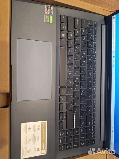 Как новый игровой ноутбук Asus Ryzen 5 5600