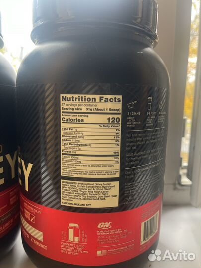 Протеин whey gold standard