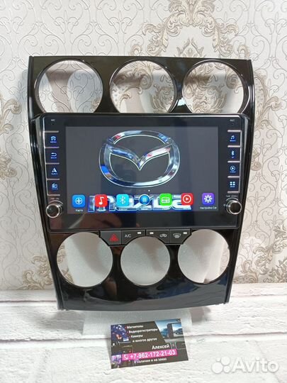 Магнитола Mazda 6 андроид новая