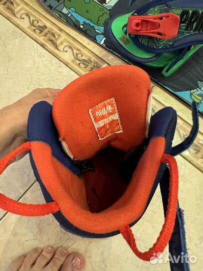 Комплект для сноуборда детский 128