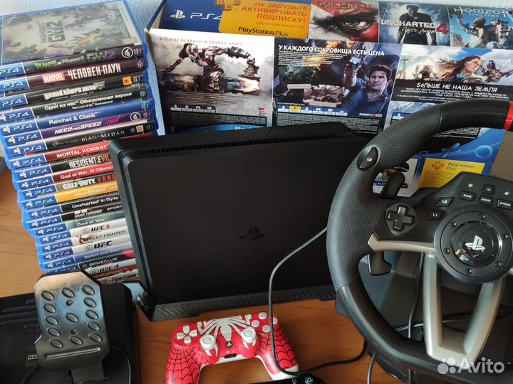 Sony Playstation 4+180 игр