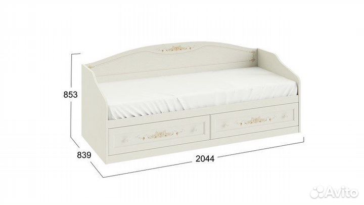 Детская кровать с двуми ящиками