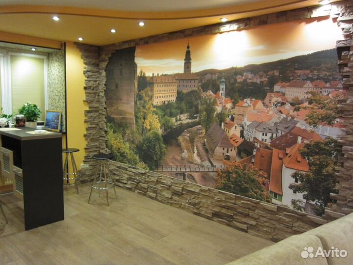 Роспись стен принтером