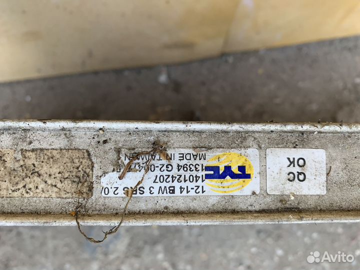 Радиатор основной BMW F2x F3x N20 N55