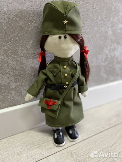 Кукла текстильная