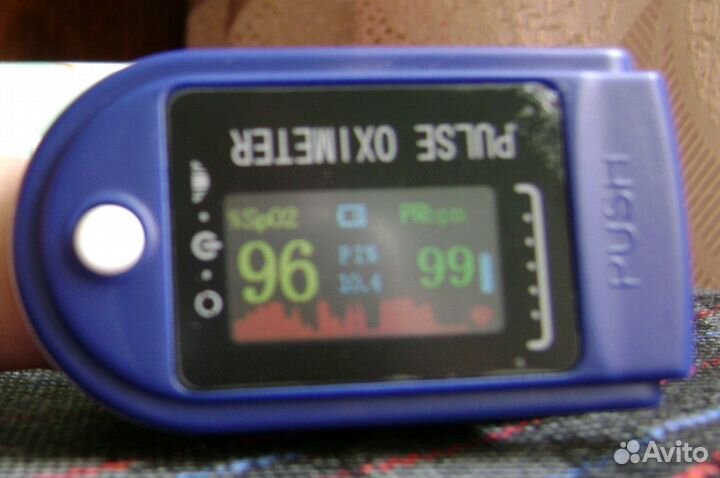 Пульсоксиметр на палец, LK88, новый