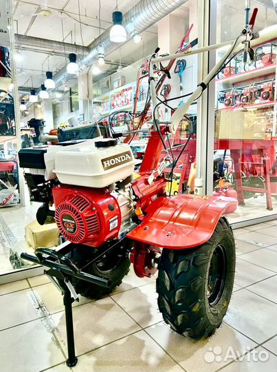 Мотоблок honda GX340 13лс + плуг+фрезы