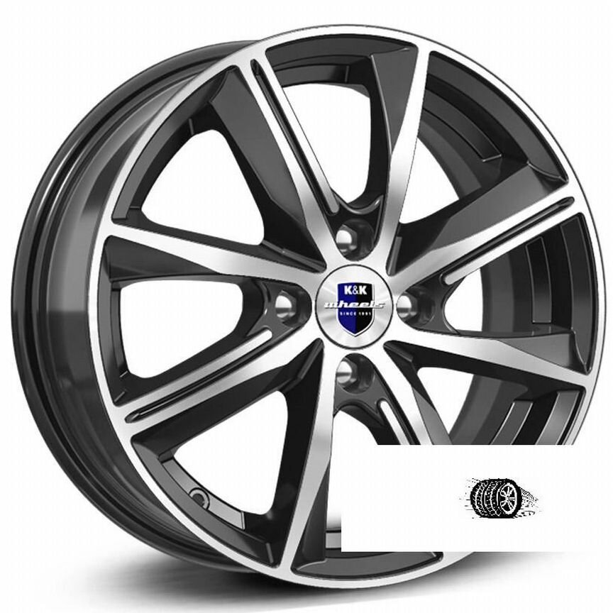 Литые диски K&K 6×R15 4×100