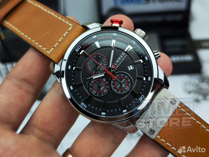 Мужские часы Curren Chronograph оригинал