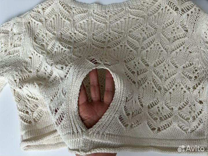 Кроп топ сетка