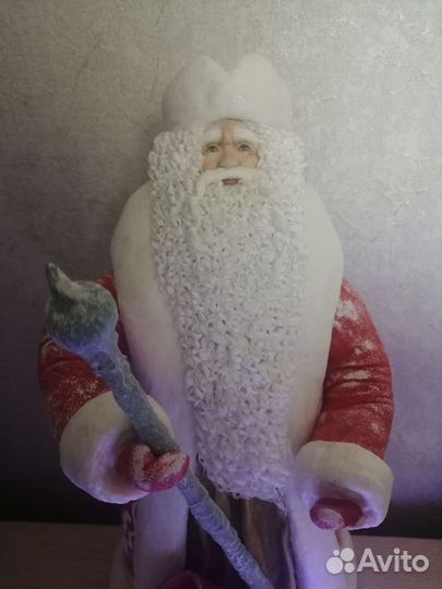 Ватные елочные игрушки