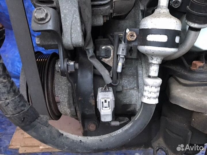 Компрессор кондиционера Toyota Sienna XL10 1MZ-FE