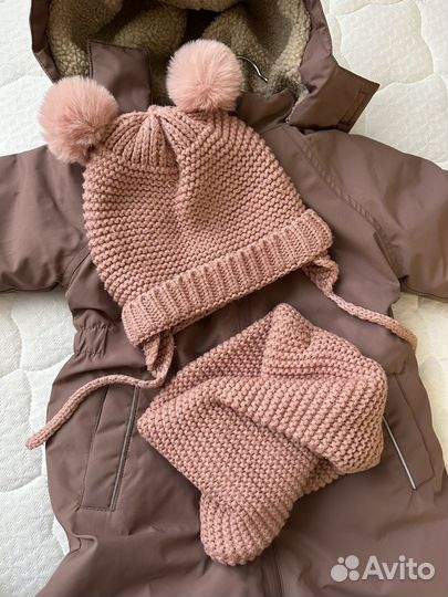 Комплект шапка, шарф zara