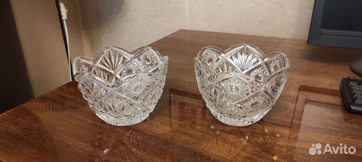 Салатник хрустальный
