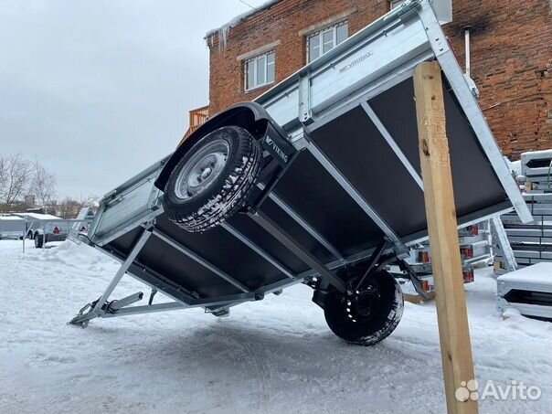 Усиленный прицеп Викинг 2,5*1,3 с удлинителем (й)