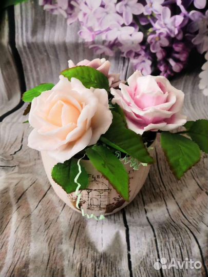 Букет из мыла