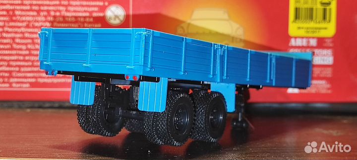 Модель полуприцепа маз-5205 в масштабе 1:43