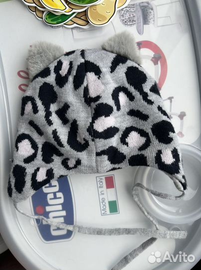 Теплая шапка 42