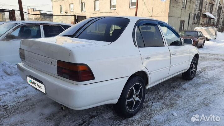 Toyota Corolla 1.6 AT, 1992, 252 000 км