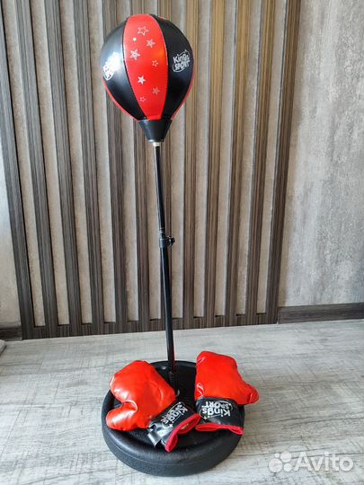 Боксерская груша детская напольная