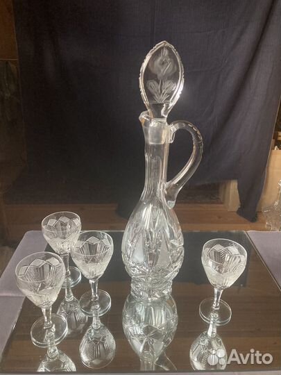 Графин хрустальный СССР