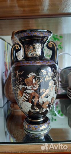 Ваза с позолотой 24с