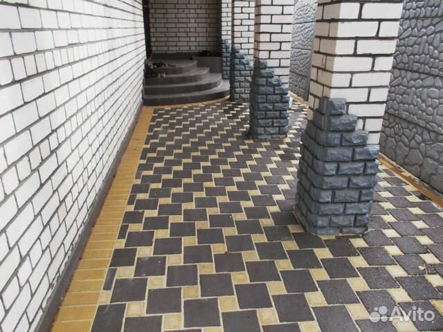 Тротуарная плитка Квадрат большой Steinrus