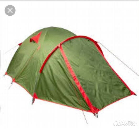 Палатка туристическая 3 местная с тамбуром