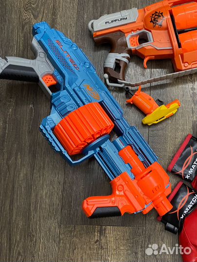 Бластер nerf elite 2,0