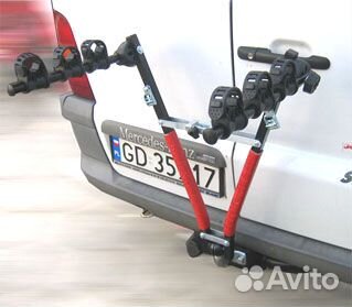 Крепление для перевозки 3-х велосипедов на фаркоп