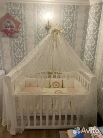 Бортики подушечки в детскую кроватку