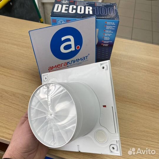 Испанский вытяжной вентилятор для ванной Decor 100