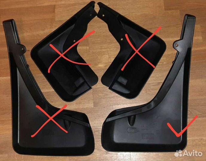 Задний левый брызговик Freelander-2 за 1шт 7-15г