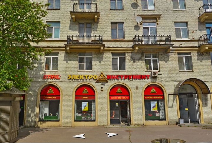 132м² проходное м.Черная речка