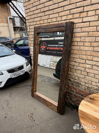 Зеркало напольное лофт