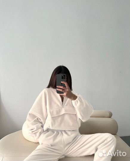 Женский костюм двойка Материал: микро - флис двух