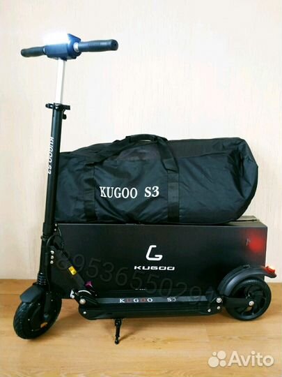 Электросамокат Kugoo S3 2023 с Влагозащитой